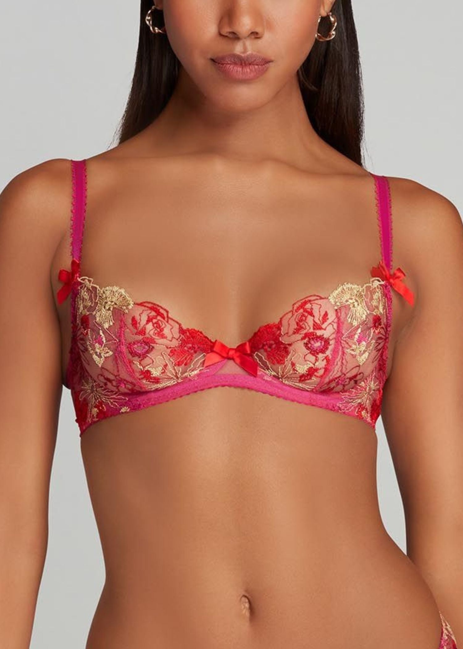 Agent Provocateur Zuri Bra (Fuchsia) | Avec Amour Luxury Lingerie