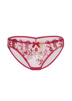 Agent Provocateur Zuri Brief (Fuchsia) | Avec Amour Luxury Lingerie