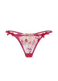 Agent Provocateur Zuri Thong (Fuchsia) | Avec Amour Luxury Lingerie