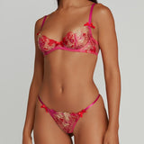 Agent Provocateur Zuri Thong (Fuchsia) | Avec Amour Luxury Lingerie