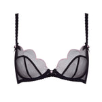 Agent Provocateur Lorna (Black/Pink) Bra - Luxury Lingerie | Avec Amour Sexy Lingerie
