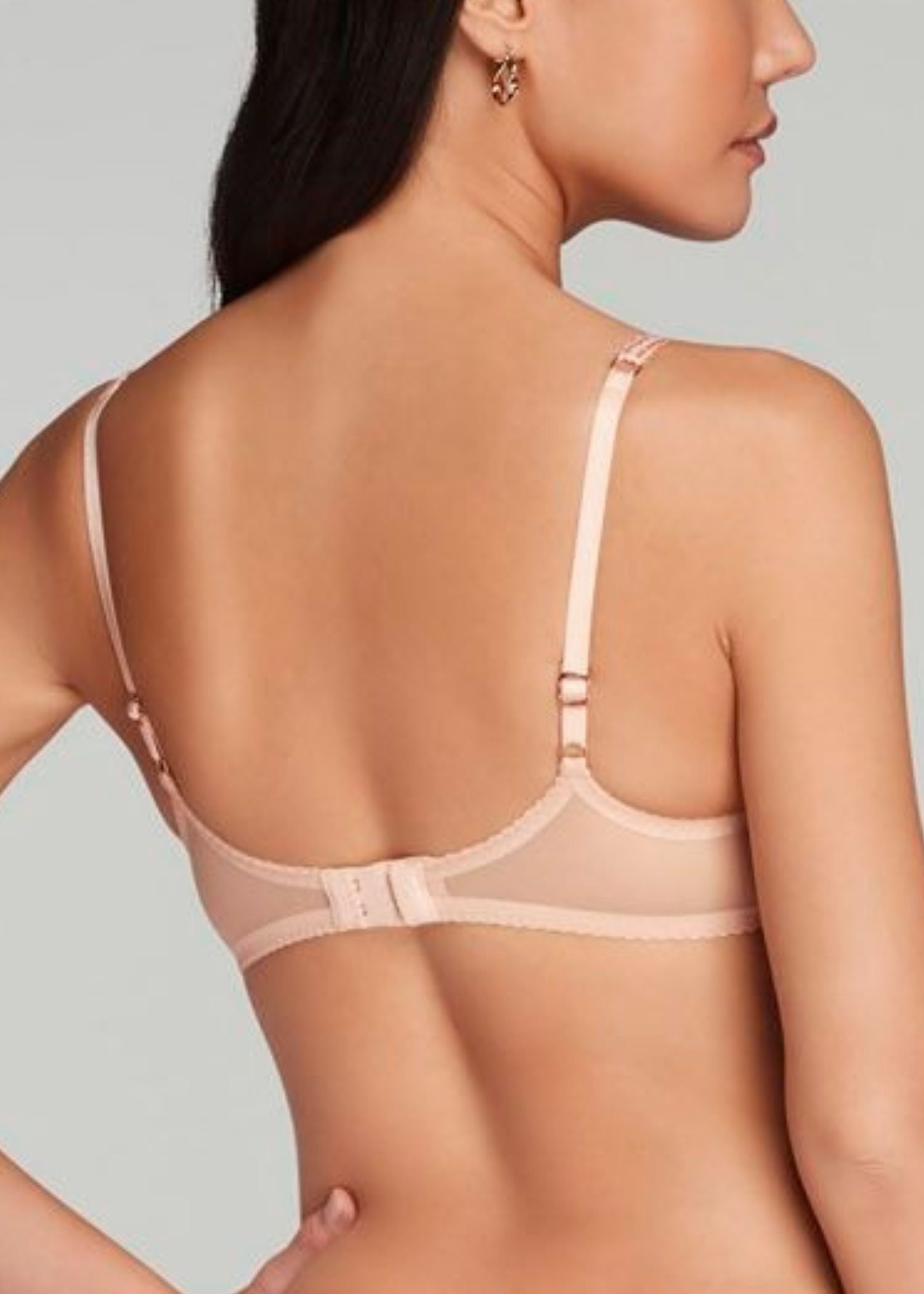Agent Provocateur Lorna (Sand/White) Bra - Luxury Lingerie | Avec Amour Sexy Lingerie