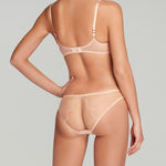 Agent Provocateur Lorna (Sand/White) Bra - Luxury Lingerie | Avec Amour Sexy Lingerie