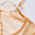 Agent Provocateur Lorna (Sand/White) Bra - Luxury Lingerie | Avec Amour Sexy Lingerie