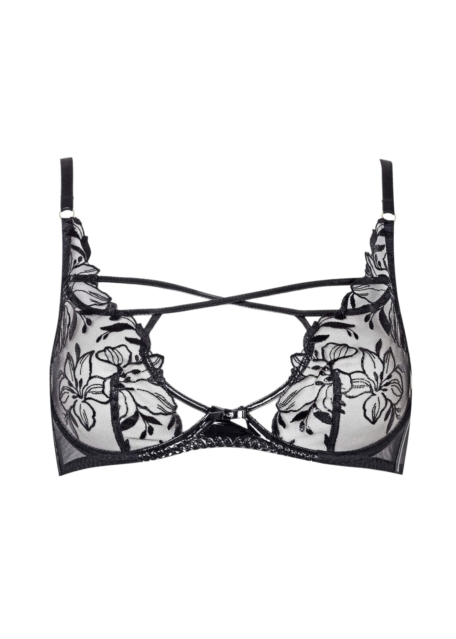 Agent Provocateur Ozella Bra (Black) - Luxury Lingerie | Avec Amour Sexy Lingerie