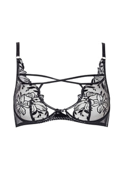 Agent Provocateur Ozella Bra (Black) - Luxury Lingerie | Avec Amour Sexy Lingerie