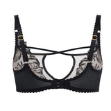 Agent Provocateur Ozella Bra (Black) - Luxury Lingerie | Avec Amour Sexy Lingerie