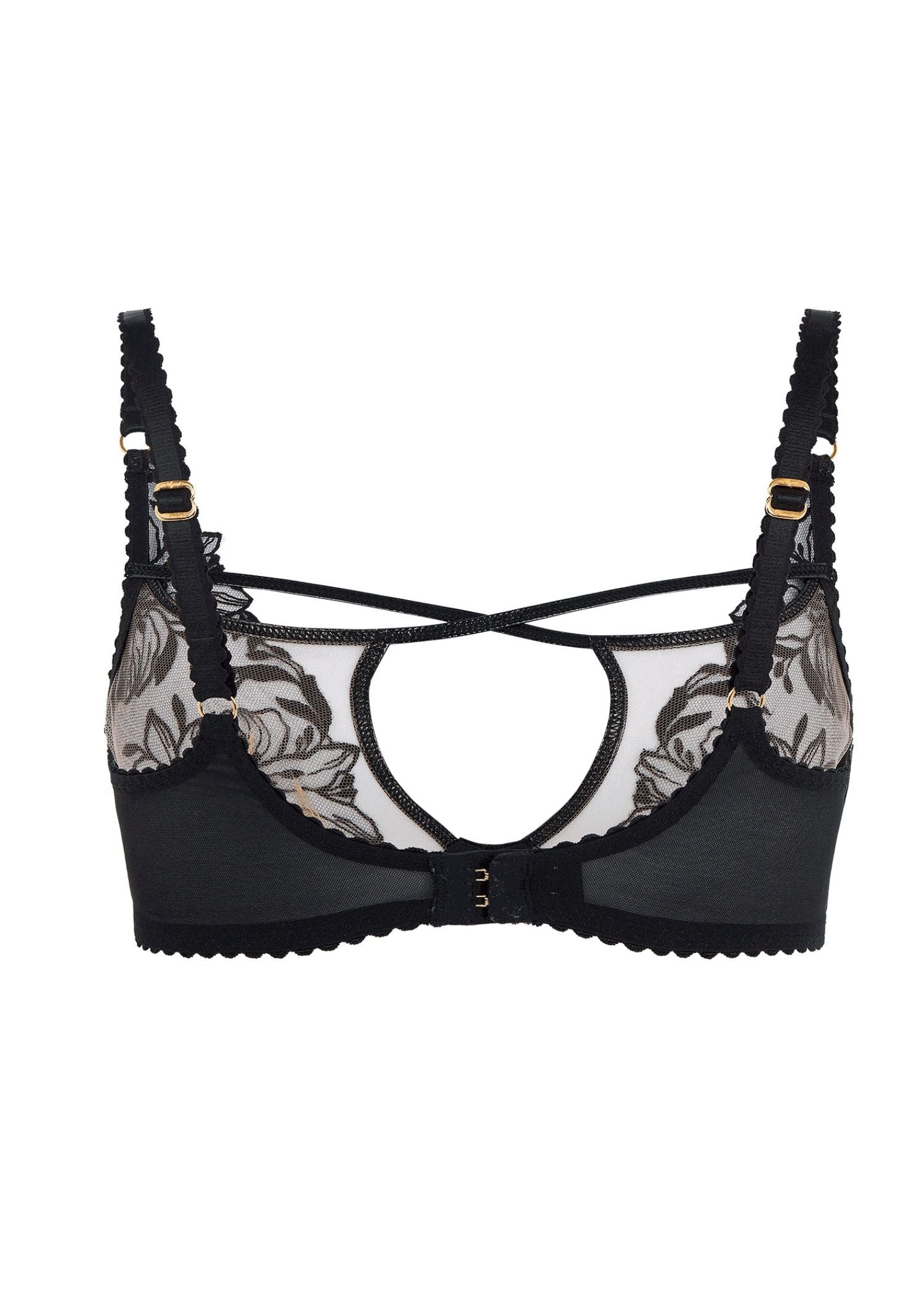 Agent Provocateur Ozella Bra (Black) - Luxury Lingerie | Avec Amour Sexy Lingerie