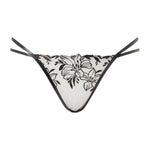 Agent Provocateur Ozella Ouvert Brief (Black) - Luxury Lingerie | Avec Amour Sexy Lingerie