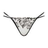 Agent Provocateur Ozella Ouvert Brief (Black) - Luxury Lingerie | Avec Amour Sexy Lingerie