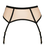 Atelier Amour Unbearable Lightness Skin - Nude Suspender Belt - Avec Amour Sexy Lingerie