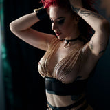 Baed Stories Golden Army Collection - Golden Force Erotic Lingerie Set - Sexy Lingerie