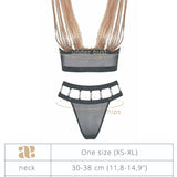Baed Stories Golden Army Collection - Golden Force Erotic Lingerie Set - Sexy Lingerie