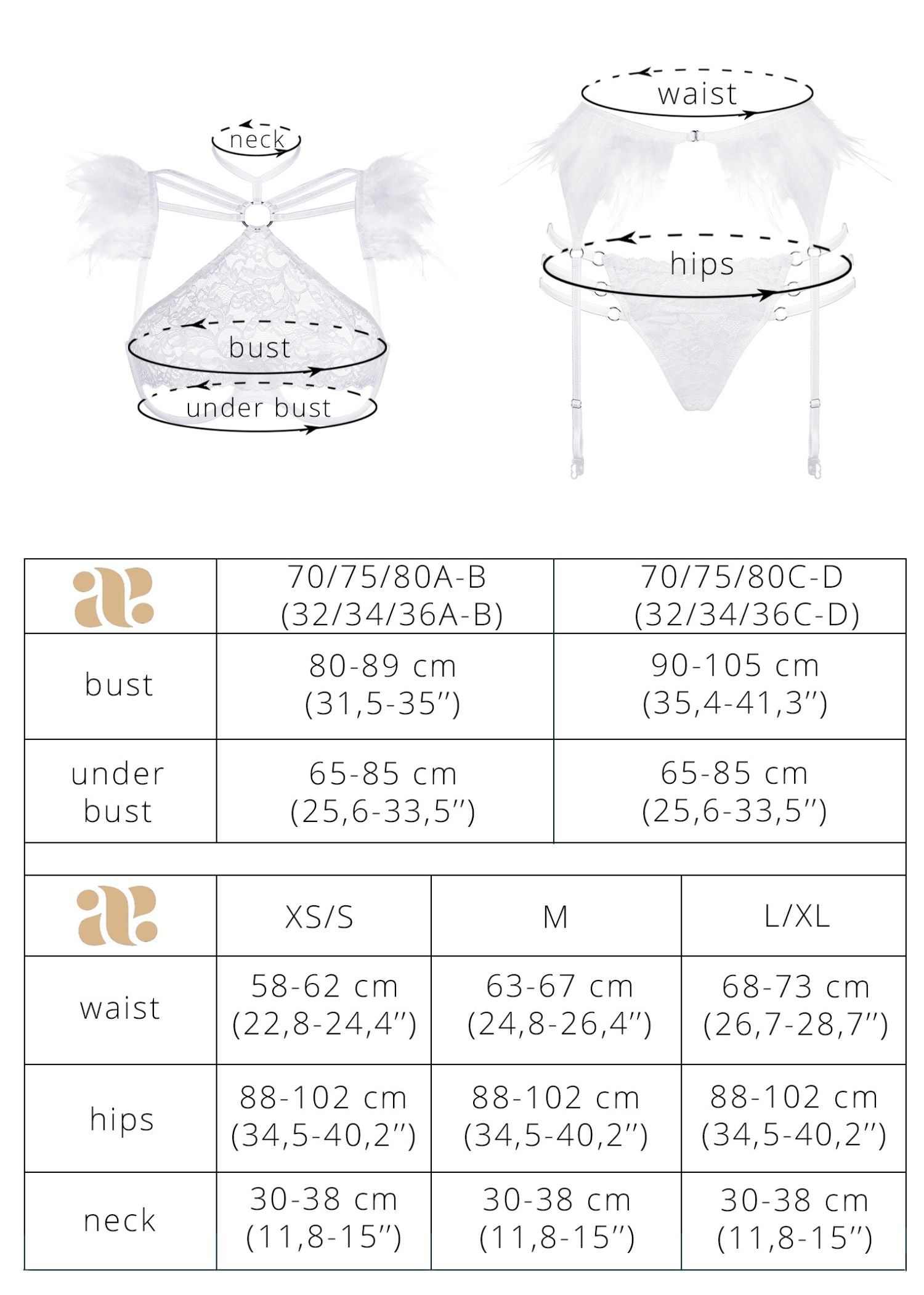 Baed Stories White Angel Role-Playing Cupless Lingerie Set | Avec Amour Sexy Lingerie