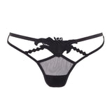 Bluebella Amina Black Thong G-String | Sexy Lingerie