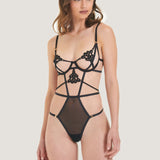 Bluebella Aria Wired Body (Black) | Avec Amour Sexy Lingerie