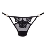 Bluebella Caramella Thong Black | Sexy Lingerie