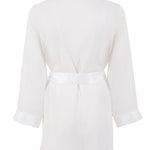 Bluebella Chiffon Kimono - Ivory - Silk Mesh Robe - Luxury Lingerie, Sexy Lingerie - Avec Amour Online Boutique