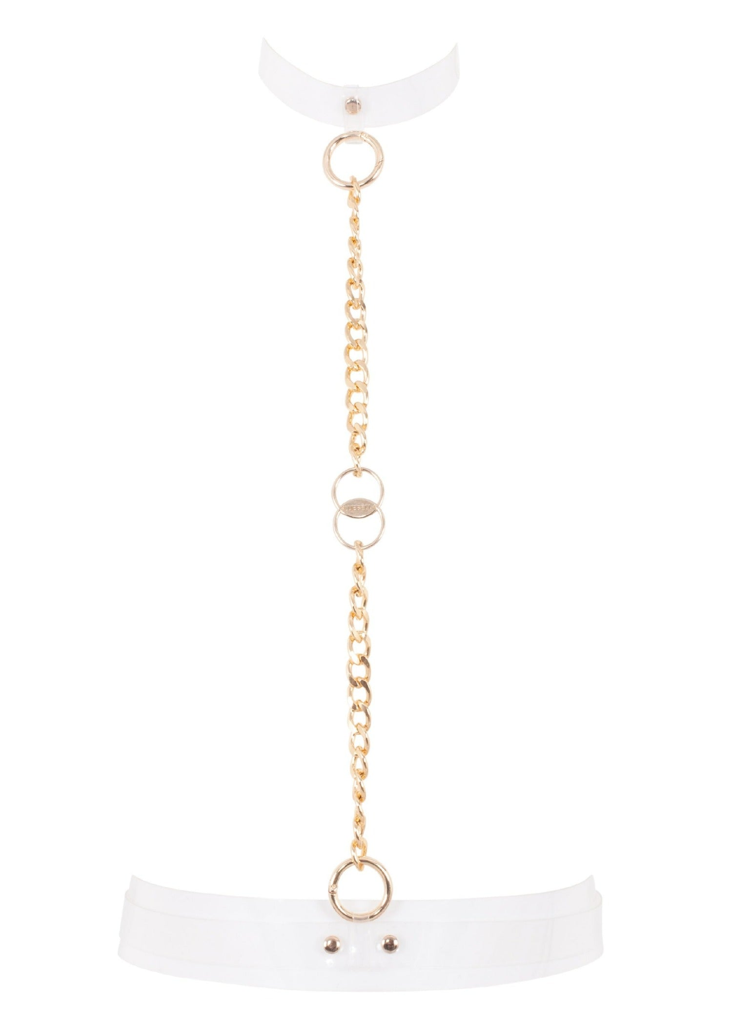 Bluebella Daniela Harness - Gold Chain Bondage Harness | Avec Amour Sexy Lingerie