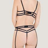 Bluebella Edena Suspender Harness - Detachable Harness - Bondage Wear - Avec Amour Sexy Lingerie