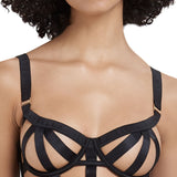 Bluebella Highgate Bra Black | Cupless Sexy Lingerie