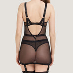 Bluebella Karolina Basque - Underwire Mesh - Luxury Lingerie