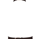 Bluebella Lotus Body Harness (Black Leather) | Avec Amour Bondage Accessory