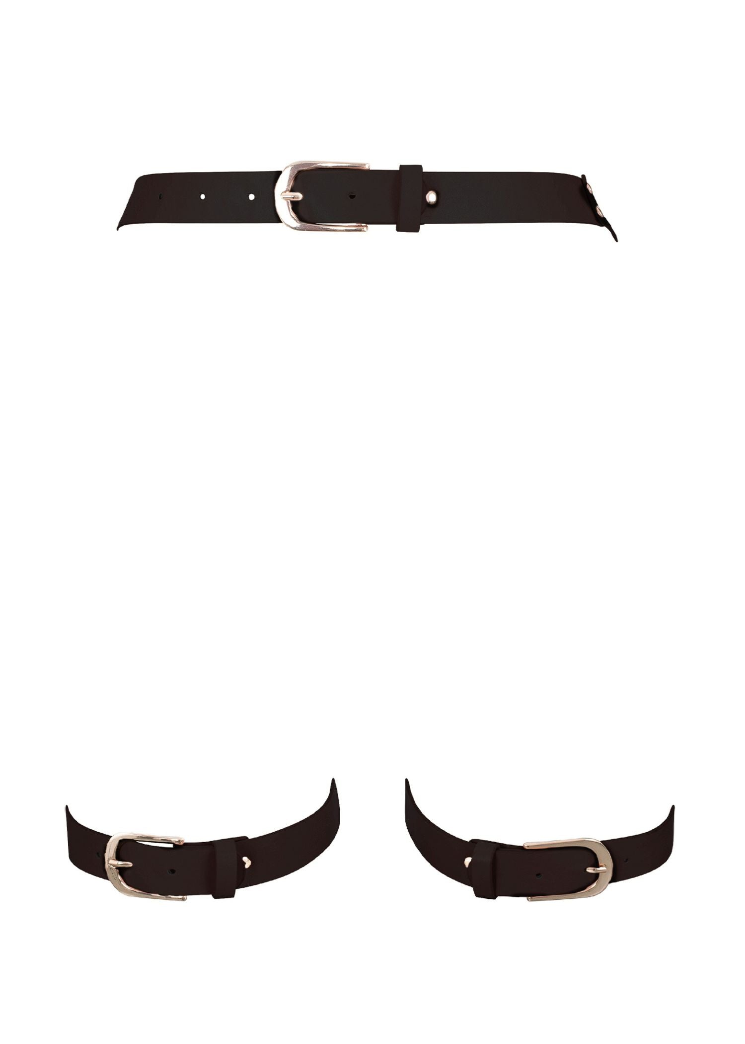 Bluebella Lotus Thigh Harness (Black Leather) | Avec Amour BDSM Bondage Accessory