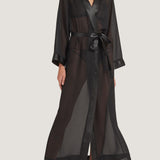 Bluebella Marcella Long Kimono - Silk Mesh Luxury Lingerie, Sexy Lingerie - Avec Amour Online Boutique