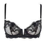 Bluebella Marseille Black Underwire Lace Embroidery Bra