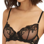 Bluebella Marseille Black Underwire Lace Embroidery Bra