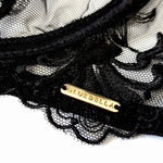 Bluebella Marseille Black Underwire Lace Embroidery Bra