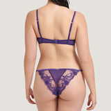 Bluebella Marseille Bra (Heliotrope Purple) - Underwired Embroidery Lace | Avec Amour Luxury Lingerie