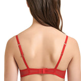 Bluebella Marseille Underwired Bra (Tomato Red) - Superfine Embroidery Lace | Avec Amour Luxury Lingerie