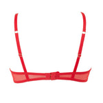 Bluebella Marseille Underwired Bra (Tomato Red) - Superfine Embroidery Lace | Avec Amour Luxury Lingerie