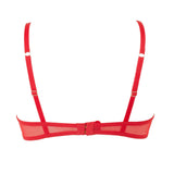 Bluebella Marseille Underwired Bra (Tomato Red) - Superfine Embroidery Lace | Avec Amour Luxury Lingerie
