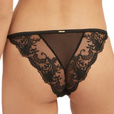 Bluebella Marseille Black Lace Embroidery Brief