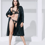 Bluebella Marseille Black Underwire Lace Embroidery Bra