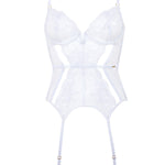 Bluebella Marseille (White) Basque - Underwired Lace Bodysuit - Avec Amour Sexy Lingerie