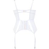 Bluebella Marseille (White) Basque - Underwired Lace Bodysuit - Avec Amour Sexy Lingerie