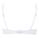 Bluebella Marseille (White) Mesh Bra - See-Through Bra - Avec Amour Sexy Lingerie