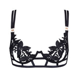 Bluebella Ophelia Wired Bra (Black) | Avec Amour Sexy Lingerie