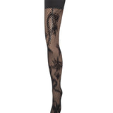 Bluebella Python Snake Fishnet Hold Ups | Avec Amour Hosiery, Stockings