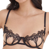 Bluebella Sapphira Open Cup Bra - Avec Amour Sexy Lingerie