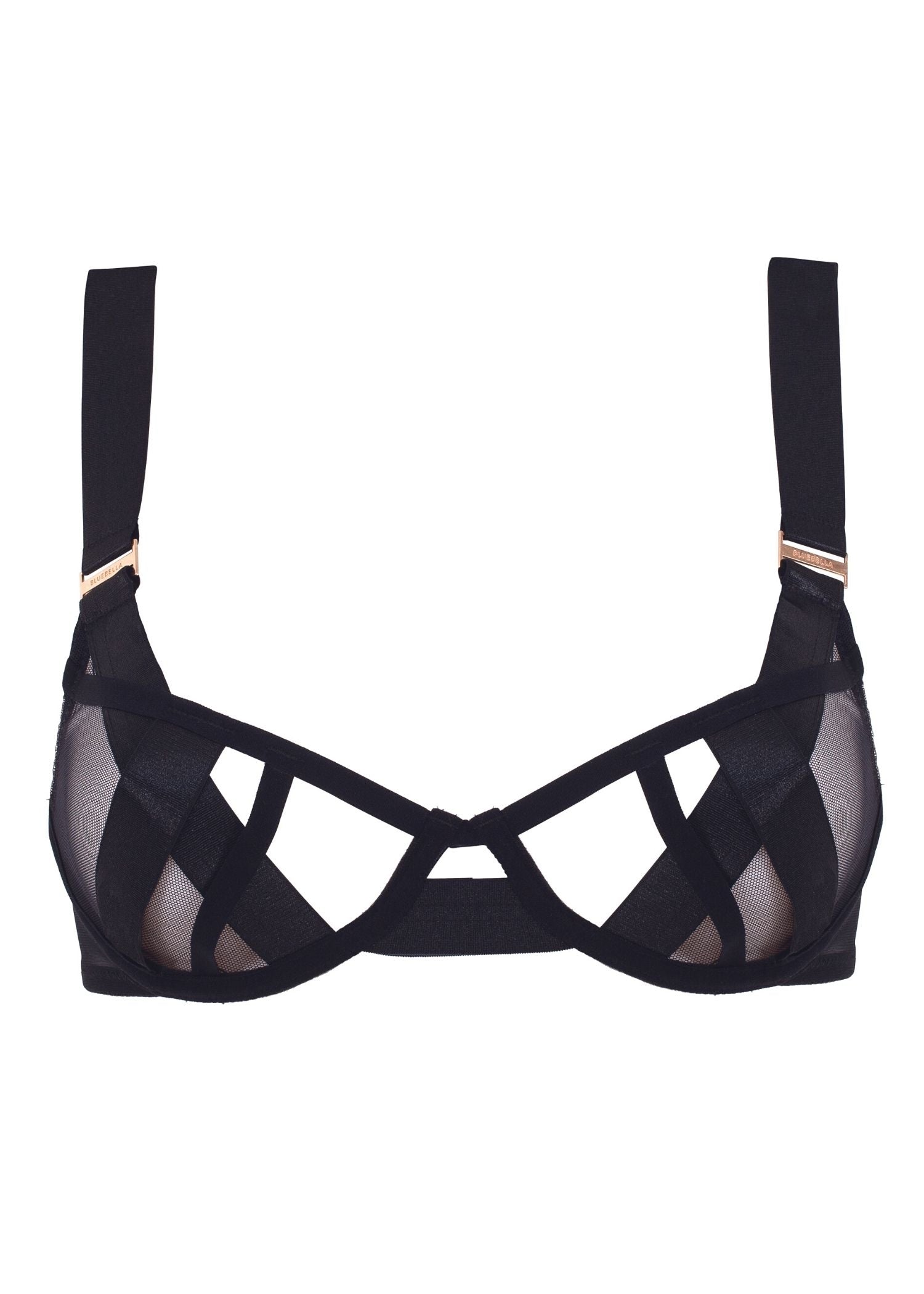 Bluebella Sawyer Underwire Mesh Bra - Luxury Lingerie