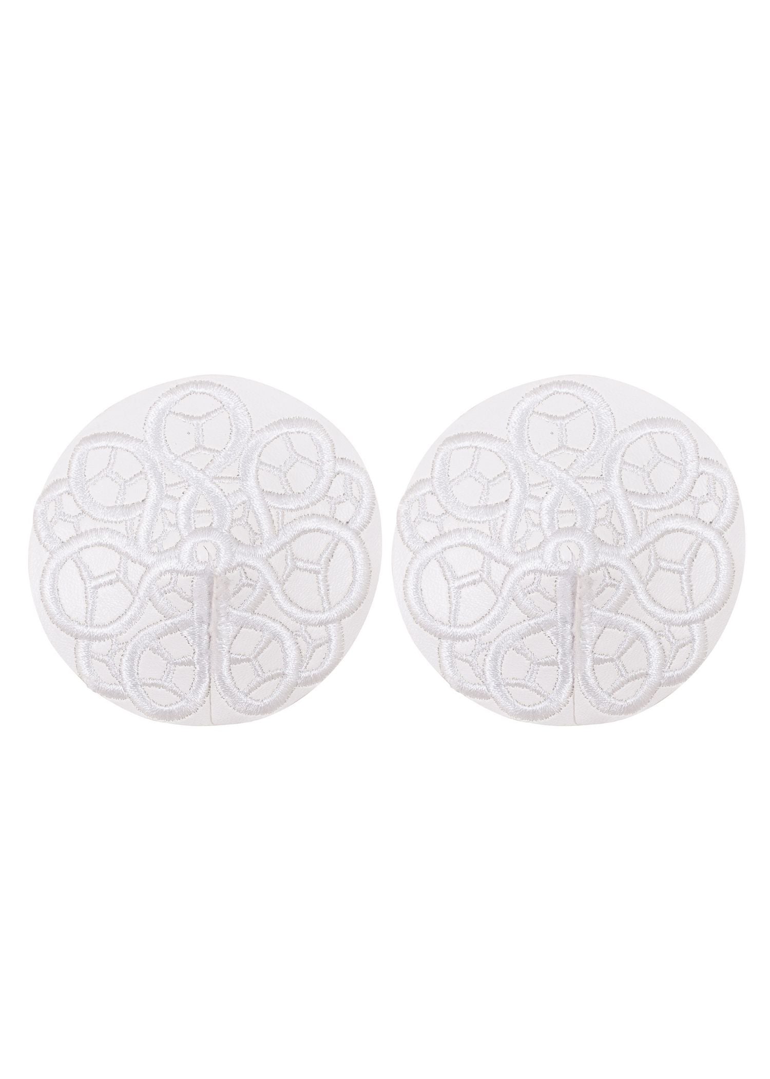 Bluebella Tallulah Nipplets - Nipple Pasties - White Embroidery Details - Sexy Lingerie Accessories