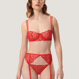 Bluebella Valentina Thong (Red) | Avec Amour Valentine's Day Lingerie