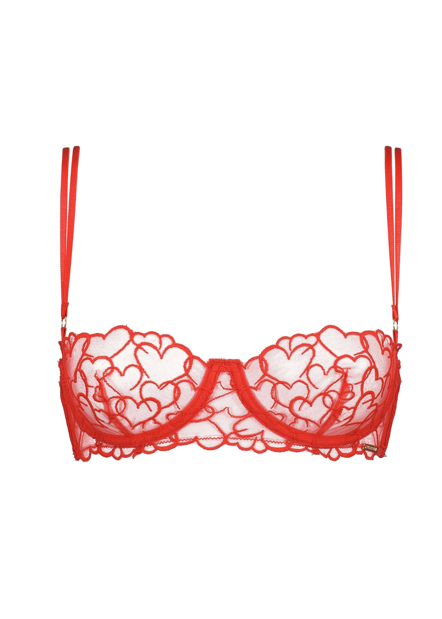 Bluebella Valentina Bra (Red) | Avec Amour Valentine's Day Lingerie