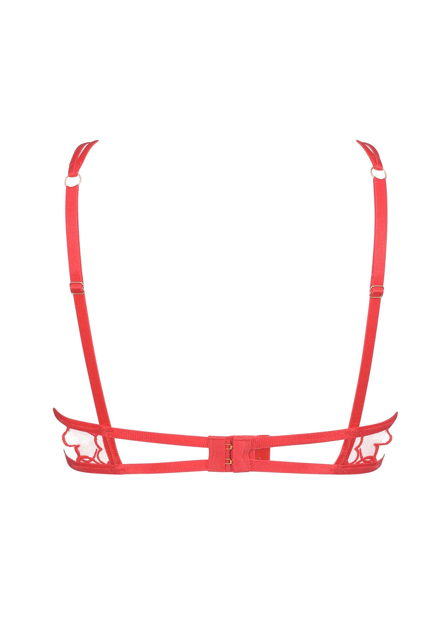 Bluebella Valentina Bra (Red) | Avec Amour Valentine's Day Lingerie