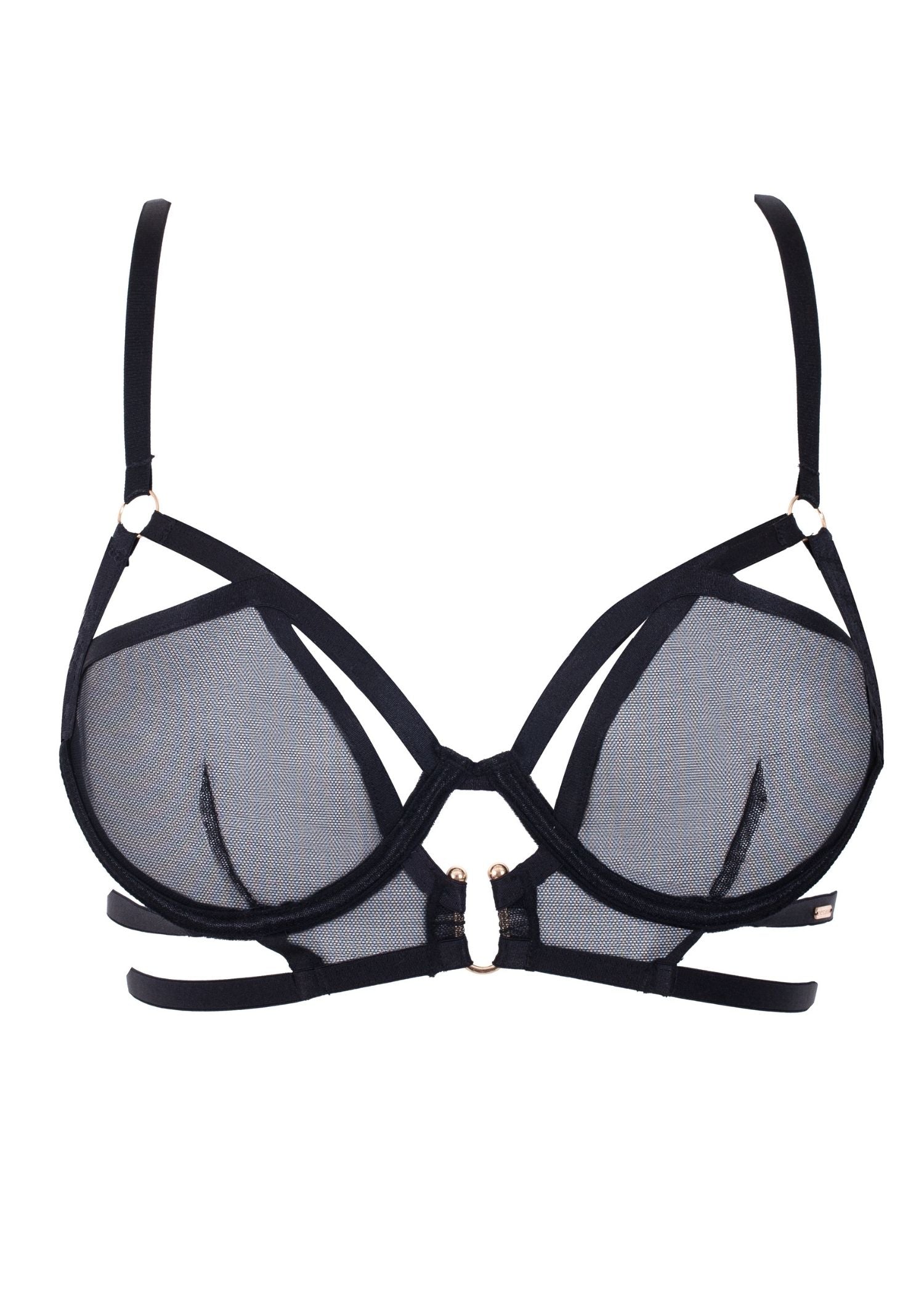 Bluebella Estelle Bra (Black) - Avec Amour Sexy Lingerie